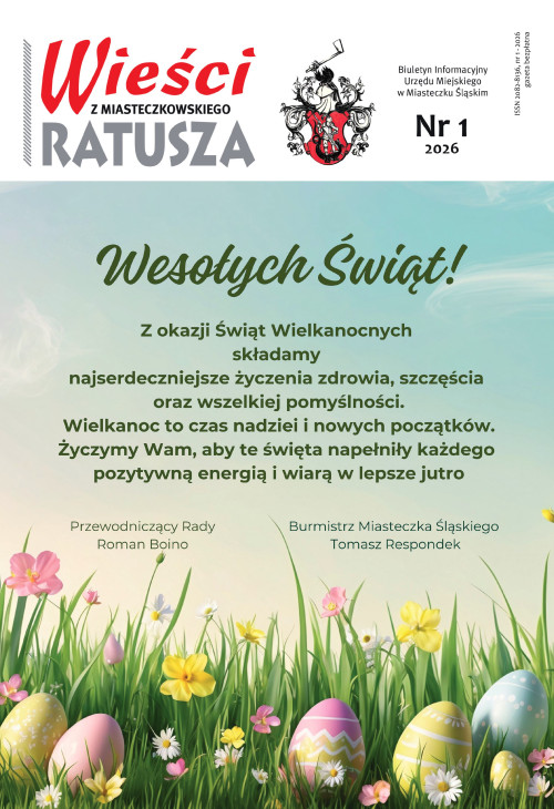 okładka wydania Nr 1 / 2026 gazety Wieści z Ratusza