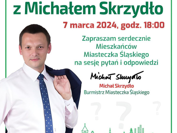 Q&A z Burmistrzem Miasta Michałem Skrzydło