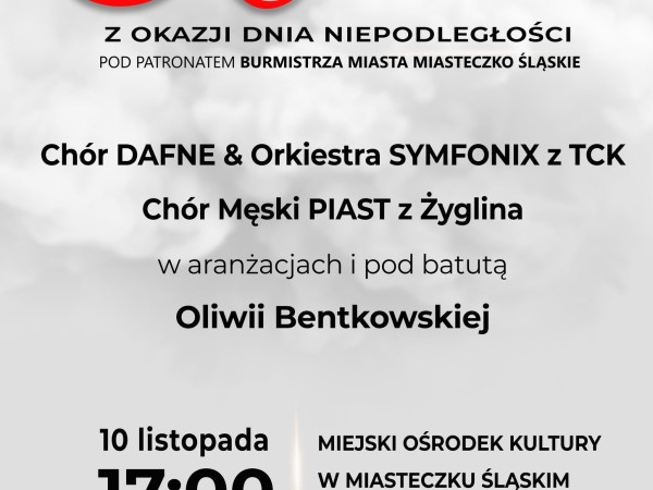 grafika do wpisu: Koncert z okazji Dnia Niepodległości