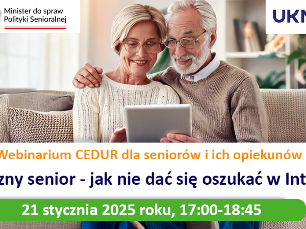 grafika do wpisu: Webinar &#34;Bezpieczny senior&#34;