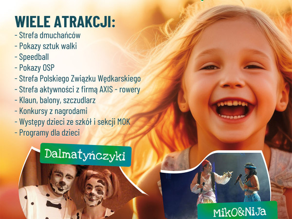 grafika do wpisu: Dzień Dziecka 2025 w Miasteczku Śląskim