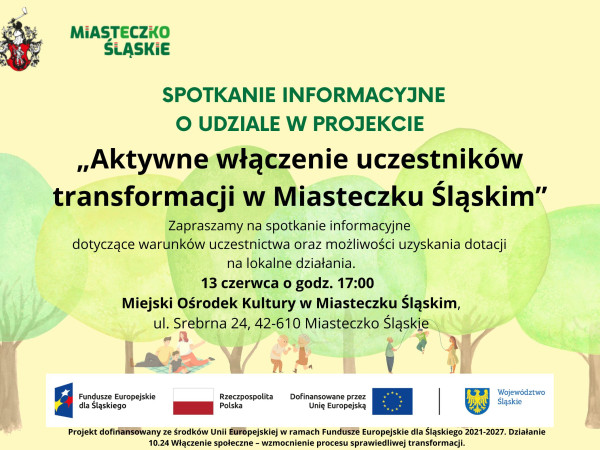 Spotkanie informacyjne – dołącz do projektu i działaj lokalnie!