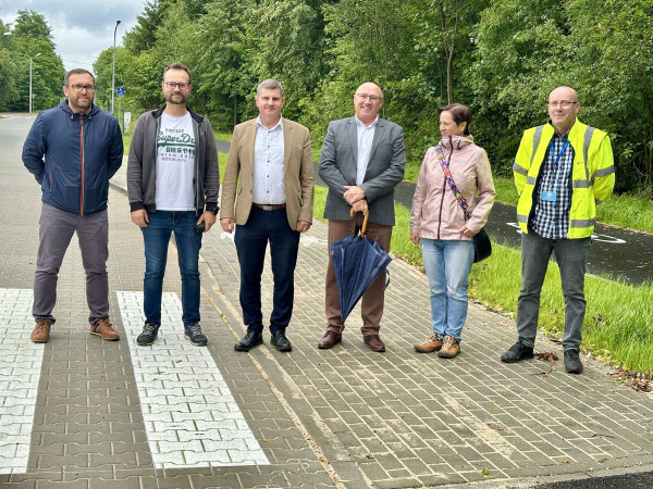 Odbiór końcowy inwestycji pn. „Budowa ulicy Gajowej w Miasteczku Śląskim – POLSKI ŁAD”