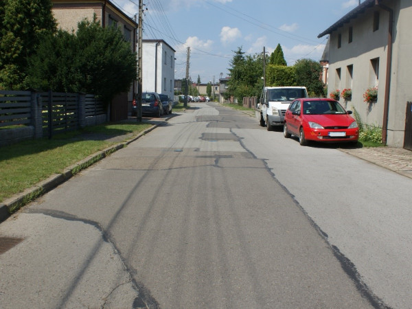 Modernizacja ul. Dudy w Miasteczku Śląskim