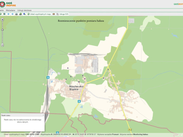 Informacja w zakresie hałasu przemysłowego na terenie Gminy Miasteczko Śląskie