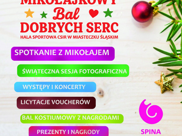 Charytatywny Mikołajkowy Bal Dobrych Serc
