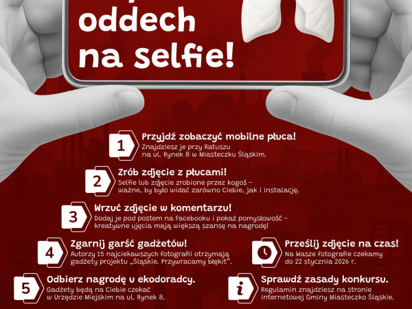 Konkurs fotograficzny „Złap oddech na selfie!”