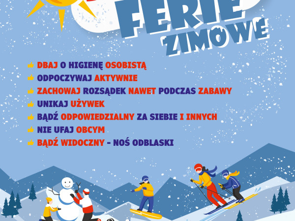 grafika do wpisu: Bezpieczne ferie 2026