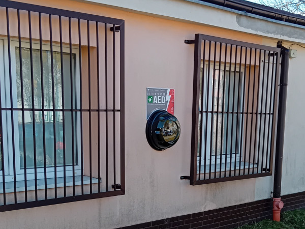 grafika do wpisu: Nowe defibrylatory AED w naszej gminie