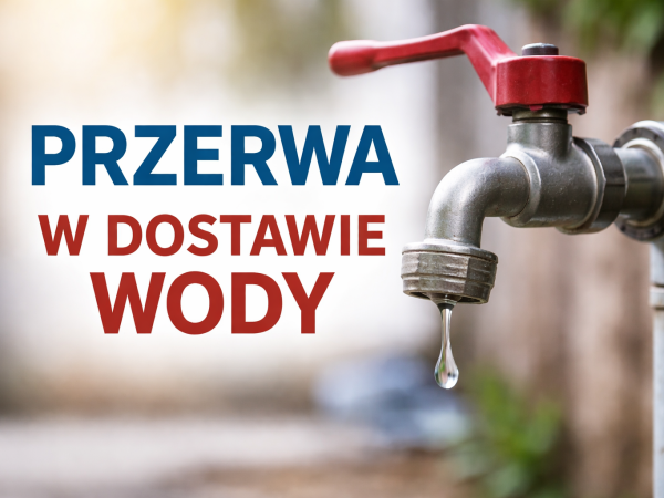 grafika do wpisu: Przerwa w dostawie wody