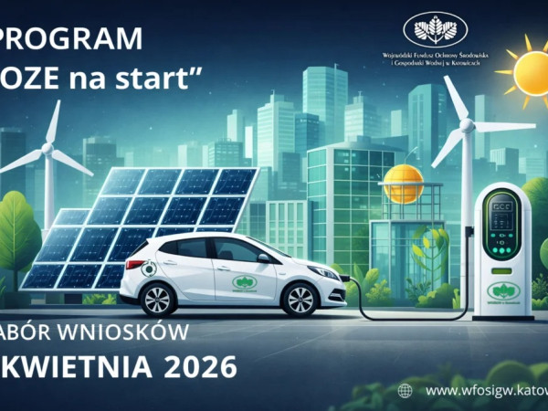 grafika do wpisu: „OZE na start” – rusza nabór dla przedsiębiorców z województwa śląskiego!