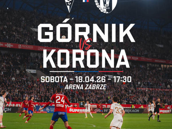 grafika do wpisu: Górnik Zabrze zaprasza na mecz!