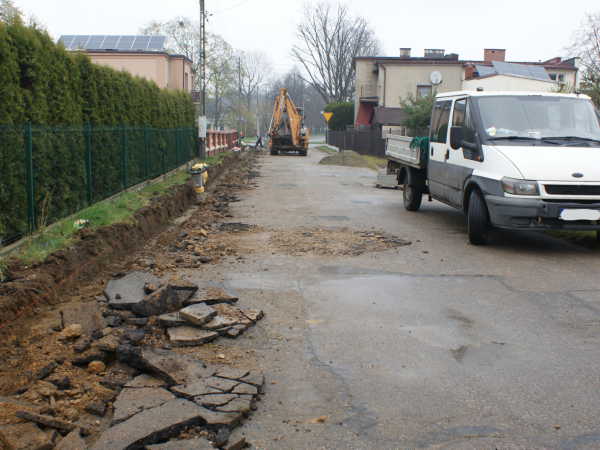grafika do wpisu: Uwaga! Utrudnienia w ruchu na ul. Rydla w Miasteczku Śląskim