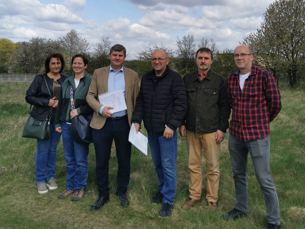 grafika do wpisu: Przekazanie placu budowy na realizację zadania inwestycyjnego