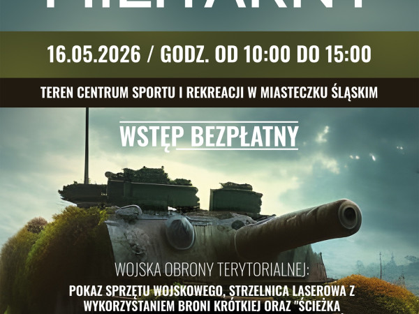 grafika do wpisu: Piknik militarny w Miasteczku Śląskim