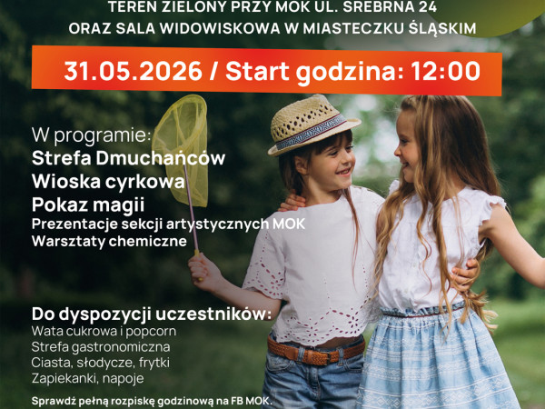 Dzień Dziecka z MOK w Miasteczku Śląskim