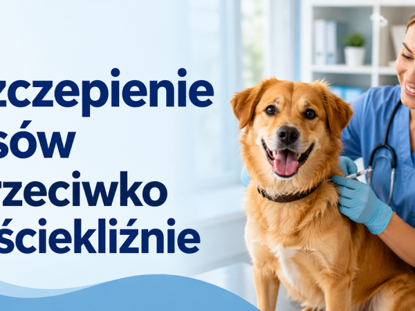Plan szczepienia psów przeciwko wściekliźnie w 2026 roku