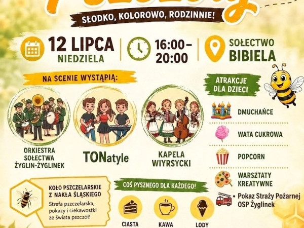 grafika do wpisu: Piknik z okazji Dnia Pszczoły