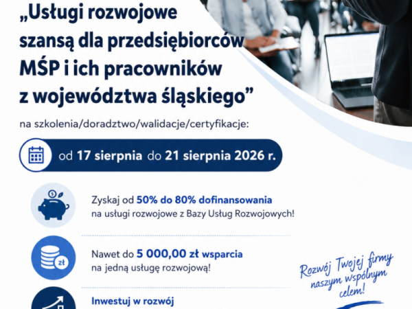 Wsparcie dla firm z województwa śląskiego!
