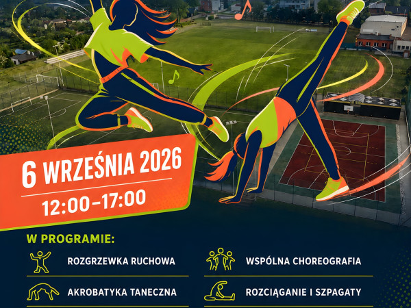 grafika do wpisu: Taniec, akrobatyka i mnóstwo dobrej energii
