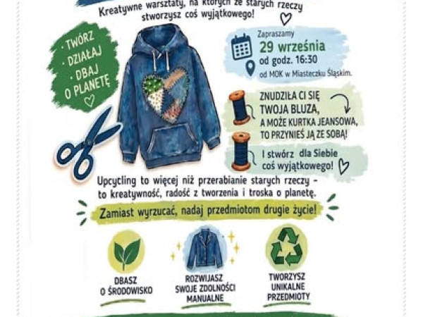 Eko design i upcycling – zapraszamy na warsztaty przerabiania ubrań