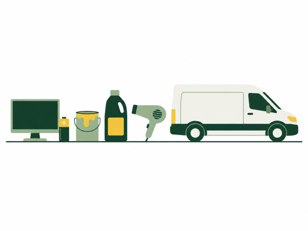 grafika do wpisu: Mobilna zbiórka odpadów niebezpiecznych i elektrośmieci