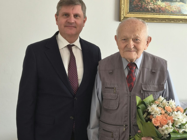 grafika do wpisu: Piękny jubileusz mieszkańca Miasteczka Śląskiego
