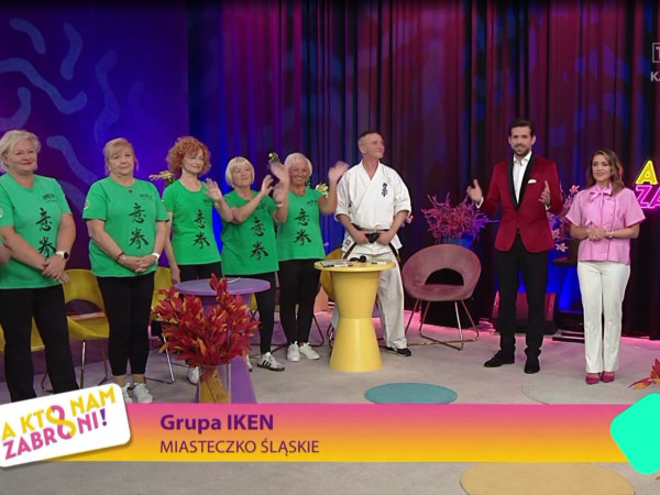 grafika do wpisu: Grupa IKEN z Miasteczka Śląskiego po raz kolejny gości na telewizyjnej scenie