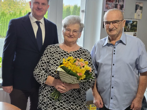 grafika do wpisu: Piękny jubileusz 65-lecia pożycia małżeńskiego