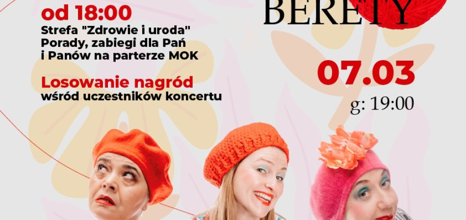 grafika dla wpisu: Spektakl kabaretowy Moherowe Berety