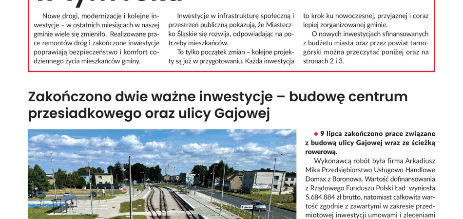 grafika dla wpisu: Nowe wydanie „Wieści z Miasteczkowskiego Ratusza”
