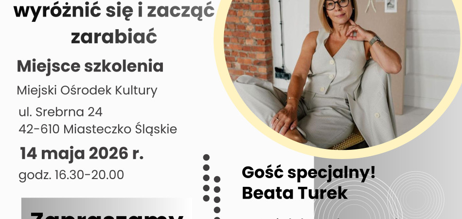 grafika dla wpisu: Własna działalność gospodarcza krok po kroku – bezpłatne szkolenie dla...